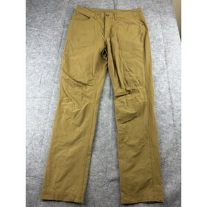 Rab Stryker Pants Outdoor Hiking Lightweight Gold Khaki Men's Size 32x32 READ